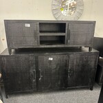 Dressoir, Mango, zwart